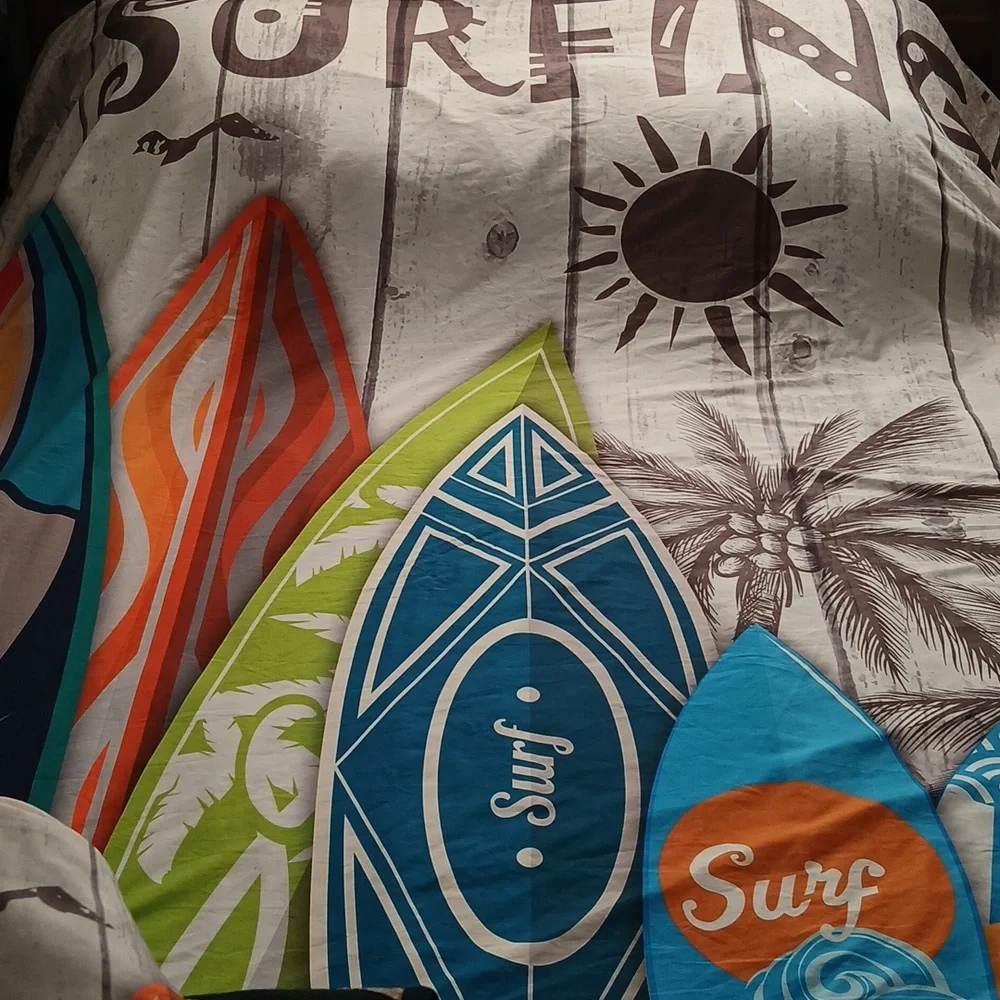Surfing Duvet Cover Set - Picture 7 of 12